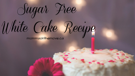 sugar free white cake