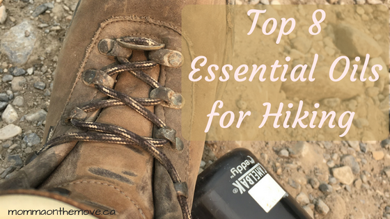 essential oils for hiking