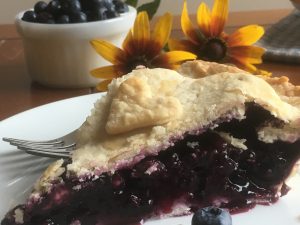 sugar free blueberry pie